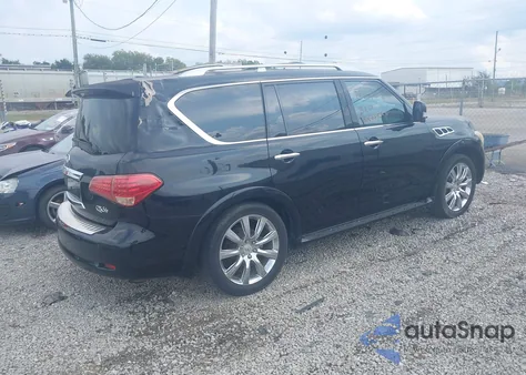 2012 Infiniti Qx56 из США, поврежденный, VIN JN8AZ2NF1C9516813